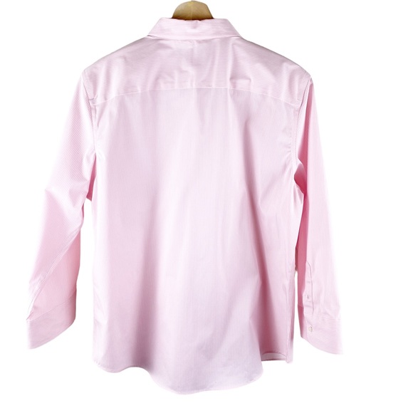 Lauren Ralph Lauren Women's 3/4 Sleeve Button up Cotton non-iron Size XL NWT - Picture 4 of 8